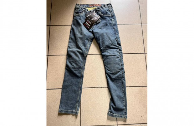 Új Német kevlár betétes, protektoros motoros farmer akció