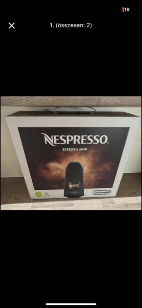 j Nespresso Delonghi Essenza Mini kvfz (zld) 2 vig garis