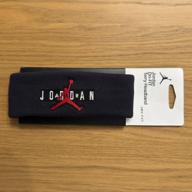 j Nike Air Jordan Jumpman Terry Headband Fejpnt Fekete Piros