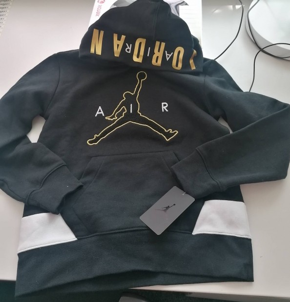 j Nike Jordan unisex kapucnis pulcsi, hoodie, gyerek M-es, 132-147 cm