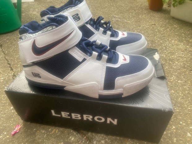 j Nike Zoom Lebron II Kosrlabda Basketball Cip Trainer 44es (US10)