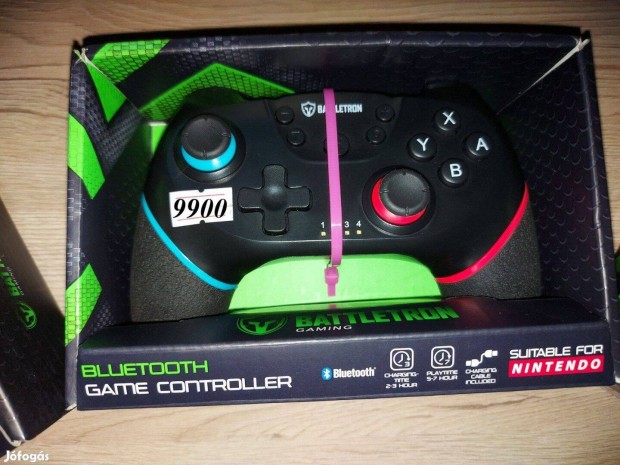 Új Nintendo Switch 1 - 2 Kontroller Bluetooth - os Fekete