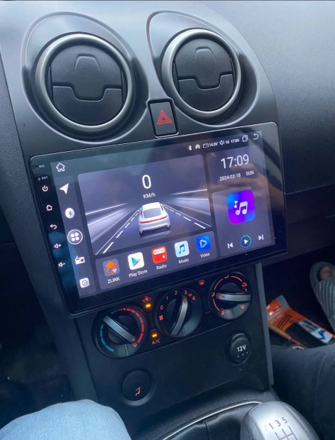 j Nissan qashqai android Aut multimdia fejegysg GPS Carplay rdi 
