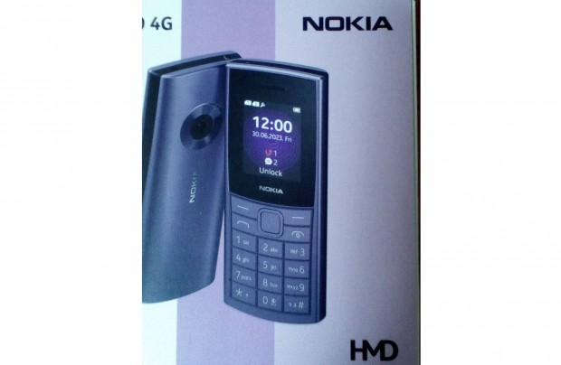 j Nokia 110 4G krtyafggetlen, dual sim telefon