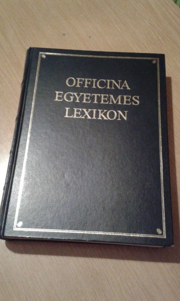 j Officina Egyetemes lexikon knyv, rdekessgek