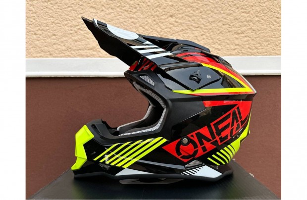 �j Oneal 2 series piros/fekete enduro, mx, cross sisak, buk�sisak (S)