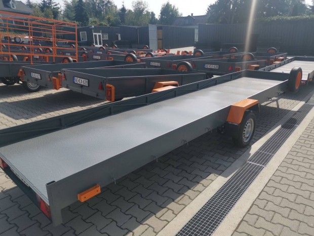 Új Orange hosszúanyag szállító utánfutó (130x600 cm)