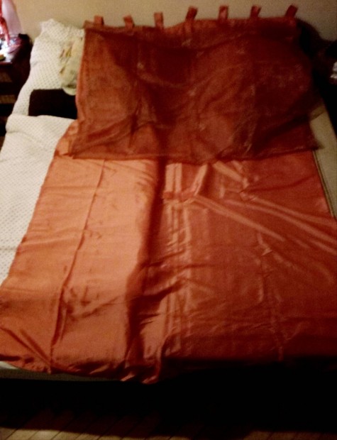 Új Organza És Taft Sötétítő Függöny Egyben 230x140