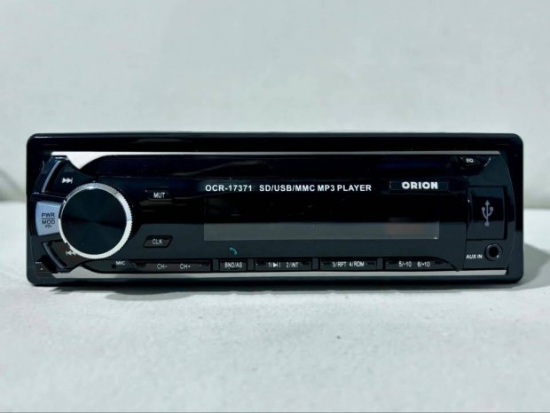�j Orion OCR-17371 bluetooth aut�hifi fejegys�g (SD/USB)