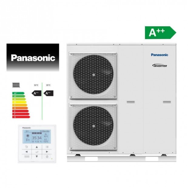 Új Panasonic "J" Generáció Mono Block levegő-víz hőszivattyú