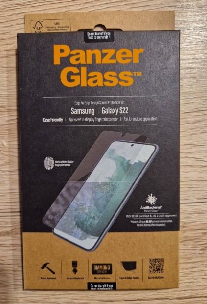 j Panzerglass flia Samsung S22-re