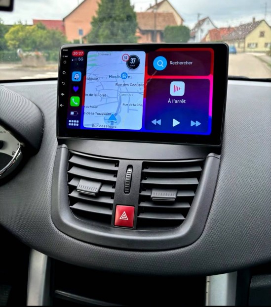 j Peugeot 207 207CC Android aut rdi multimdia fejegysg Hifi GPS