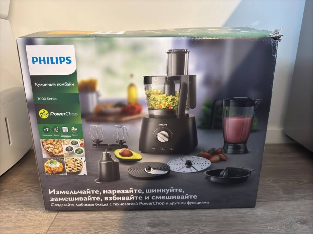 j Philips Avance Collection HR7776/90 konyhai robotgp 1300W Fekete