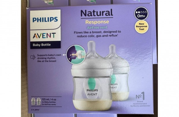 j Philips Avent Natural Response Cumisveg 2 x 125 ml Airfree