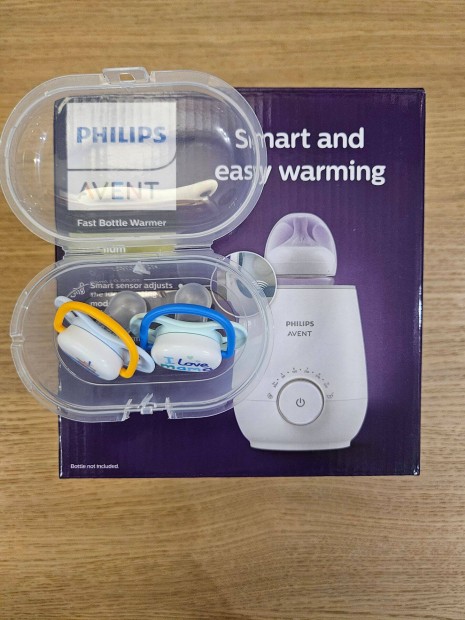 Új Philips Avent Premium gyors cumisüveg melegítő SCF358/00