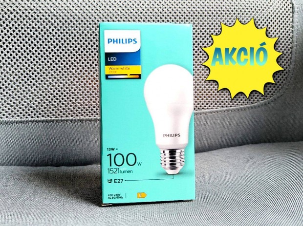 j Philips LED g 13W E27 fnyforrs 1521lm izz