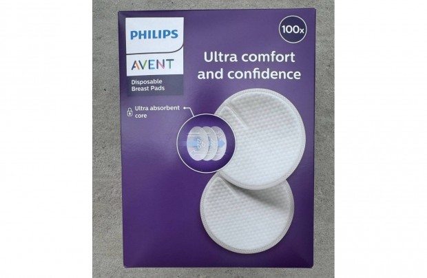 Új Philips SCF254/13 Eldobható Melltartóbetét Melltartó Betét Avent