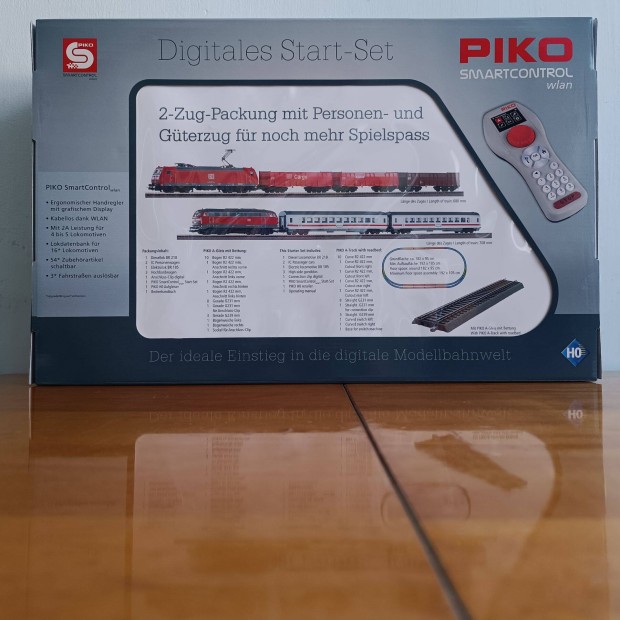 Új Piko 59014 H0 dupla Vonatkészlet Smartcontrol WLAN vezérlővel