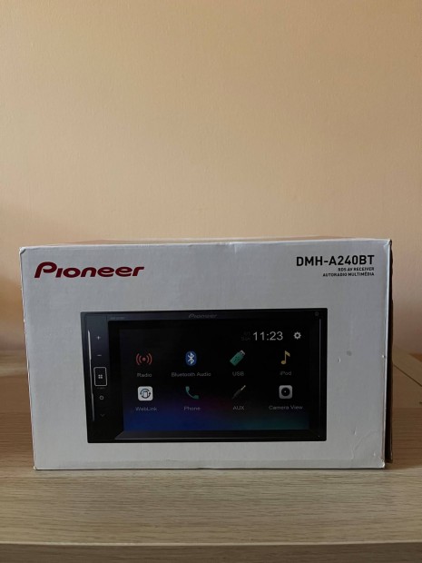 Új Pioneer DMH- A240BT autórádió!
