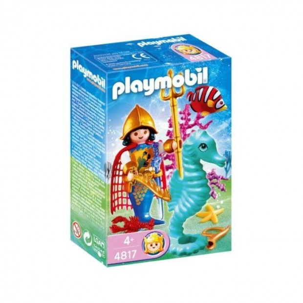 Új Playmobil 4817 - A Szivárvány zátony hercege gyerek játék bontatlan