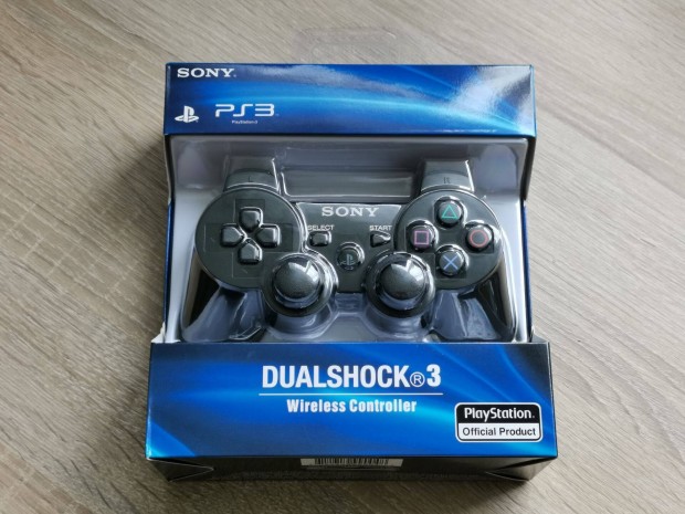 j Playstation Dualshock 3 PS3 kontroller gamepad joystick konzol kar