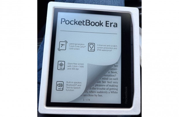 Új Pocketbook 700 Era Stardust Silver 16GB magyar e-book olvasó