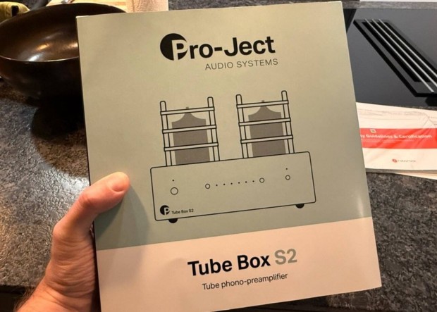 j Pro-Ject Tube Box S2 Csves Phono Elerst - Fekete Garis!