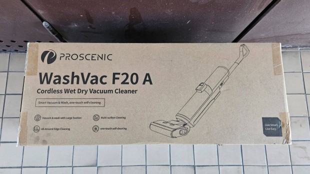 j Proscenic Washvac F20A szraz-nedves ll porszv llporszv