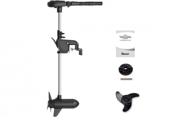 j Protruar 5.0 24V 160 LBS elektromos csnakmotor