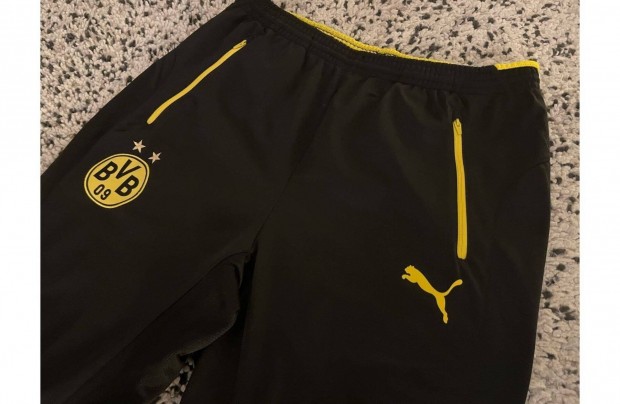 Új Puma BVB Borussia Dortmund pre-match nadrág melegítő alsó - M/L