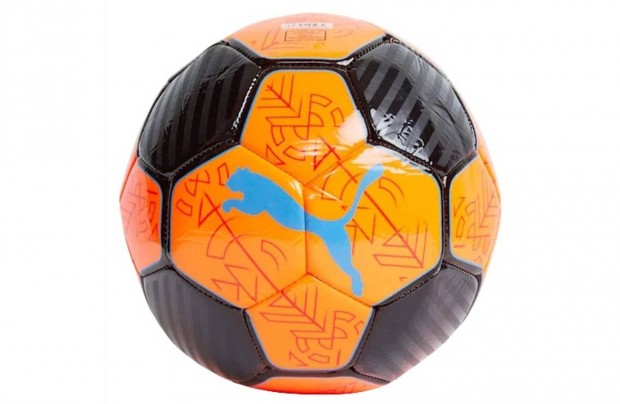 Új Puma Prestige 4-es Focilabda Labda Football Futball Fekete Narancs