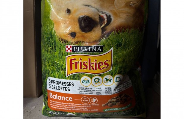 j Purina Friskies Balance 10 Kg Kutya Szraz Tp Kaja Kutyaeledel