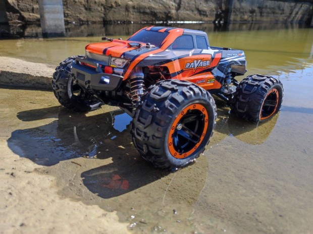 Új Ravage Pro RC autó/távirányítós autó, max. 45 km/h, 1 év garancia