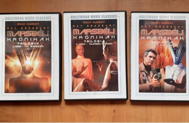 j Ray Bradbury Marsbli krnikk Teljes trilgia 3 DVD