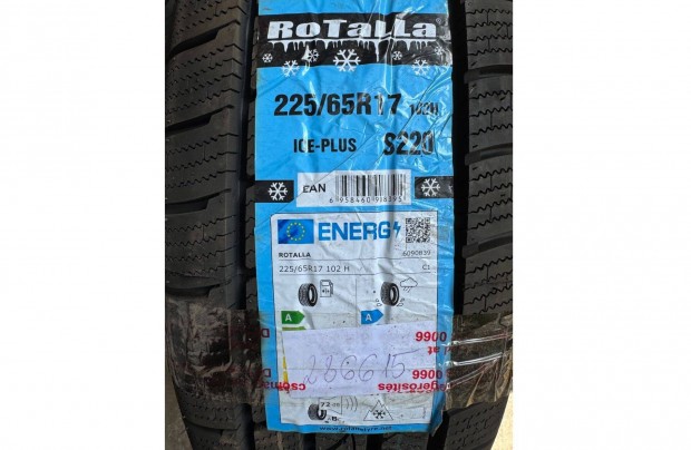 Új Rotalla S220 225/65 R17 102H Autó Gumiabroncs Téli Gumi