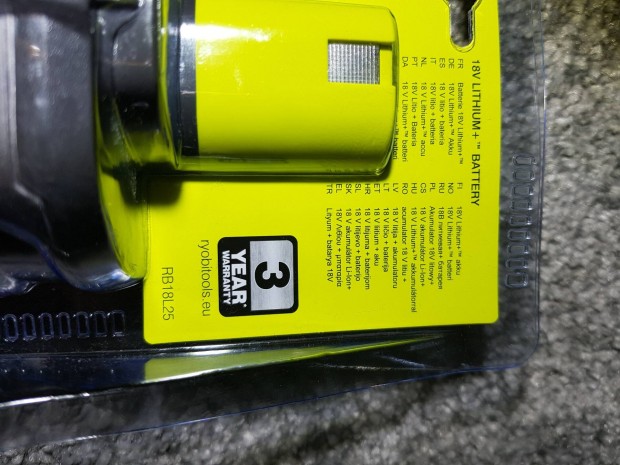 j Ryobi ONE+ RB1820C (5133005052) 18V Akkumultor 2.0Ah