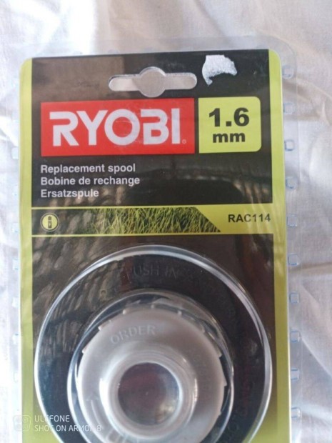 j Ryobi RAC114 1,6 mm damilfej ors fkasza szeglynyr