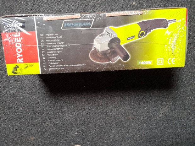 j Ryodel power tools 1400W sarokcsiszol, flex, 125mm