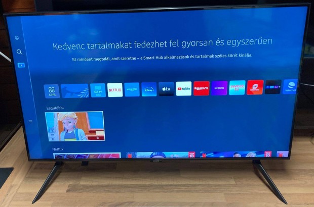 Új Samsung 43CU7172U 43" 108 cm UHD 4K smart led tv