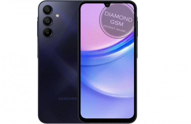 j Samsung A155F Galaxy A15 LTE 128GB Dual Kk- Fekete