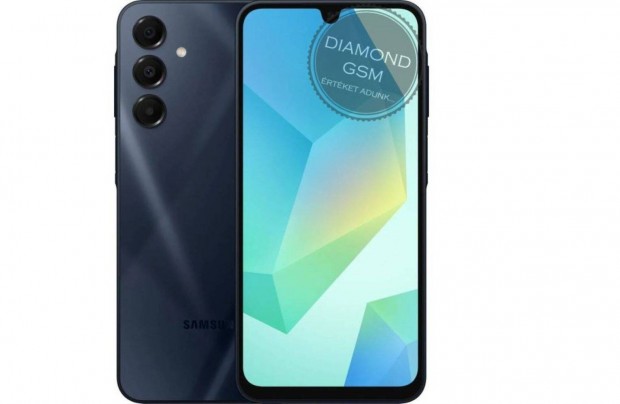 j Samsung A16 A166 5G 128GB 4GB Dual, Kkesfekete sznben,