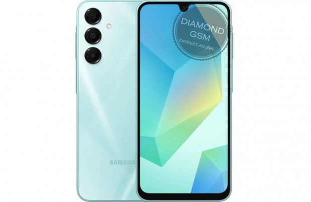 j Samsung A16 A166 5G 128GB 4GB Dual, Zld sznben, gyri