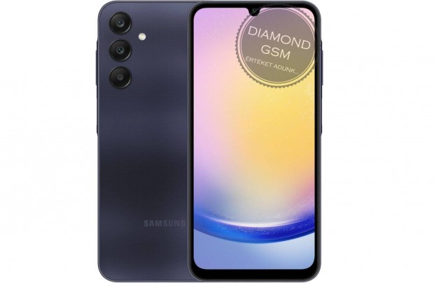j Samsung A256B Galaxy A25 128GB 5G Dual, Fekete