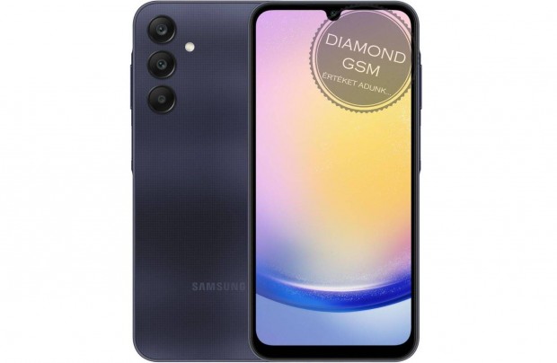 j Samsung A256B Galaxy A25 128GB 5G Dual, Fekete sznben