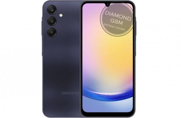 j Samsung A256B Galaxy A25 128GB 5G Dual, Fekete sznben,