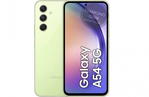 j Samsung A546B/DS Galaxy A54 8/256GB Dual, Lime sznben