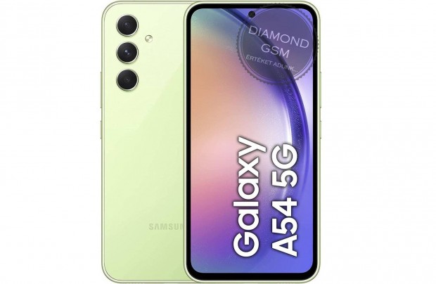 j Samsung A546B/DS Galaxy A54 8/256GB Dual, Lime sznben,