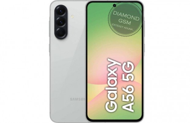 Új Samsung A566B/DS Galaxy A56 8/128GB Dual, Szürke