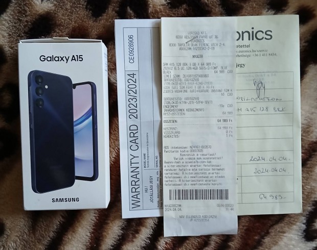 j Samsung Galaxy A15 okostelefon !