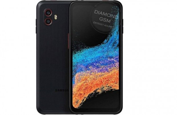 Új Samsung Galaxy G736 Xcover 6 Pro 128GB Dual, Fekete